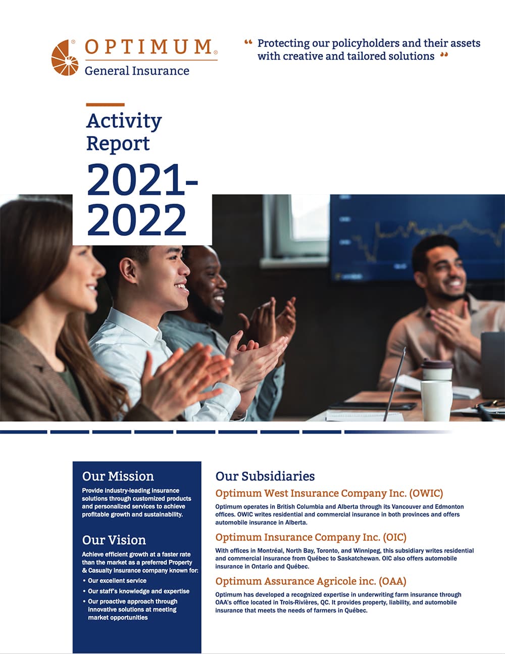 OGI - 2022-2021 Activity report OGI - 2022-2021 Activity report